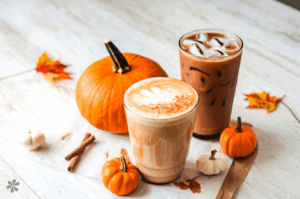 iced pumpin spice latte
